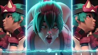 Сможешь ли ты справиться с Кирико? - порно видео