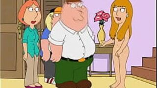 Гриффины - нудисты (Гриффины - визит обнаженной) - порно видео