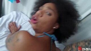 Суруба с новой черной девушкой без презерватива - Аниати Барбоза - Паола Гургель - Луна Оливейра - Мелисса Александер - Пати Бумбум - Фада Мел - порно видео