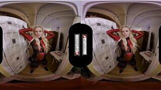 Леди Дэдпул ХХХ, косплей, секс в виртуальной реальности - трах со спермой в главной роли Дэдпула! - порно видео