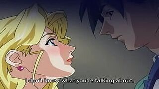 Сексуальная блондинка в чулках наслаждается сексом с коллегами - хентай без цензуры - порно видео